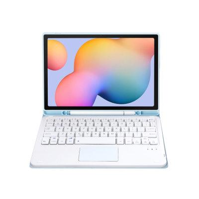 Чохол до планшета BeCover Keyboard+TouchPad Samsung Tab S6 Lite 10.4 P610/P613/P615/P619 Light Blue (712364)
