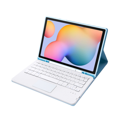 Чохол до планшета BeCover Keyboard+TouchPad Samsung Tab S6 Lite 10.4 P610/P613/P615/P619 Light Blue (712364)