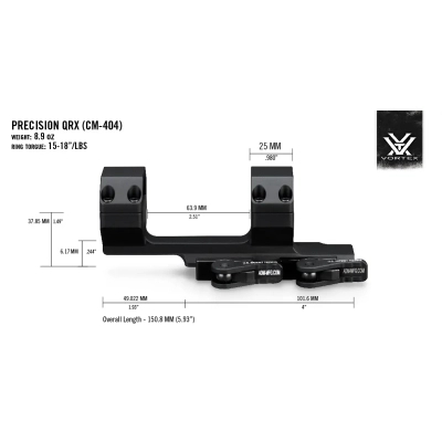 Кріплення для прицілу Vortex Precision QR Cantilever 30mm 2