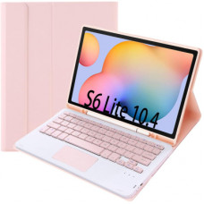 Чохол до планшета BeCover Keyboard+TouchPad Samsung Tab S6 Lite 10.4 P610/P613/P615/P619 Pink (712365)
