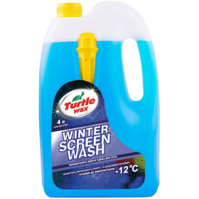 Омивач автомобільний TURTLE WAX Winter Screen Wash -12  4л (W-4050)