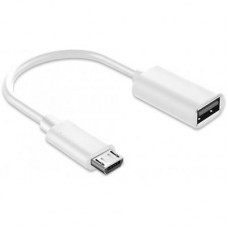 Дата кабель OTG USB 2.0 AF to Micro 5P white XoKo (XK-AC130-WH)