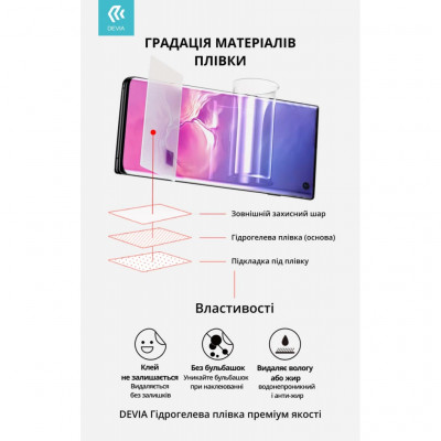 Плівка захисна Devia Samsung Galaxy A52s 5G double sides (DV-SM-A52s5gFB)