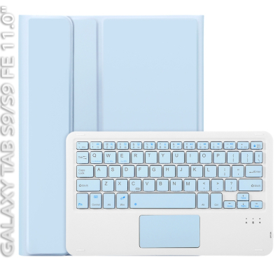 Чохол до планшета BeCover Keyboard+TouchPad Samsung Tab S9 (SM-X710/SM-X716)/S9 FE (SM-X510/SM-X516B) 11.0