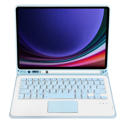 Чохол до планшета BeCover Keyboard+TouchPad Samsung Tab S9 (SM-X710/SM-X716)/S9 FE (SM-X510/SM-X516B) 11.0