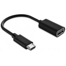 Дата кабель OTG USB 2.0 AF to Micro 5P black XoKo (XK-AC130-BK)