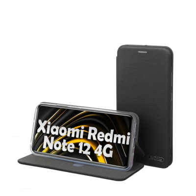 Чохол до мобільного телефона BeCover Exclusive Xiaomi Redmi Note 12 4G Black (709056)