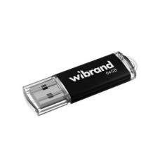 USB флеш накопичувач Wibrand 64GB Cougar Black USB 2.0 (WI2.0/CU64P1B)