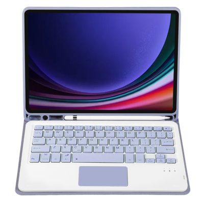 Чохол до планшета BeCover Keyboard+TouchPad Samsung Tab S9 (SM-X710/SM-X716)/S9 FE (SM-X510/SM-X516B) 11.0