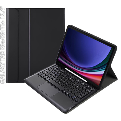 Чохол до планшета BeCover Keyboard+TouchPad Samsung Tab S9 Plus (SM-X810/SM-X816)/S9 FE Plus (SM-X610/SM-X616) 12.4