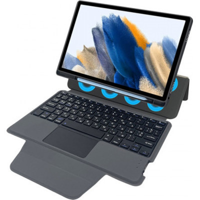 Чохол до планшета AirOn Premium Samsung Galaxy Tab A8 10.5 X200 (2022) with Keyboard (4822352781097)