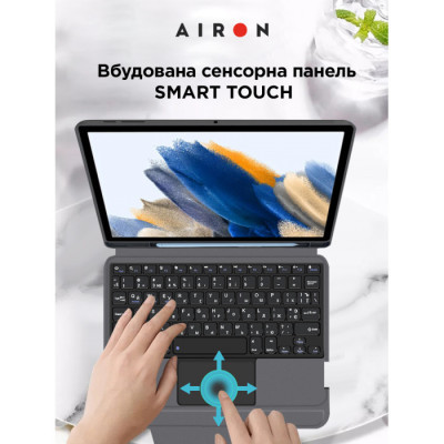 Чохол до планшета AirOn Premium Samsung Galaxy Tab A8 10.5 X200 (2022) with Keyboard (4822352781097)