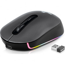 Мишка REAL-EL RM-470W Wireless/Bluetooth Dark Gray (EL123200049)