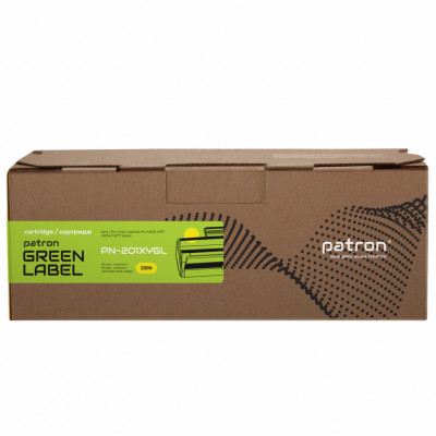 Картридж Patron HP CLJ CF402X для M252/M274/M277 Yellow, GREEN Label (PN-201XYGL)