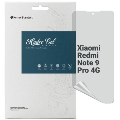 Плівка захисна Armorstandart Matte Xiaomi Redmi Note 9 Pro 4G (ARM70391)