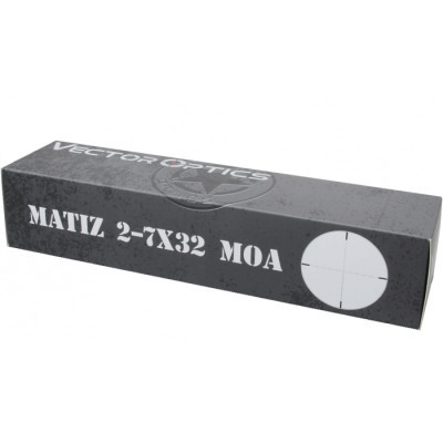 Оптичний приціл Vector Optics Matiz 2-7x32 (25,4 мм) MOA SFP (SCOM-33)