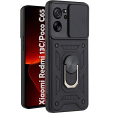 Чохол до мобільного телефона BeCover Military Xiaomi Redmi 13C / Poco C65 Black (710561)