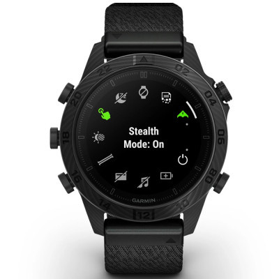 Смарт-годинник Garmin MARQ Commander Gen 2, Carbon, GPS (010-02722-01)