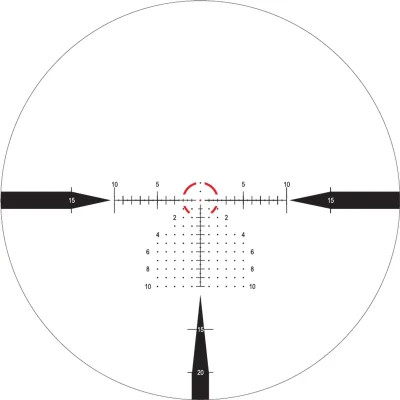 Оптичний приціл Nightforce NX8 1-8x24 F1 0.2Mil сітка FC-DMX з підсвічуванням (C654)