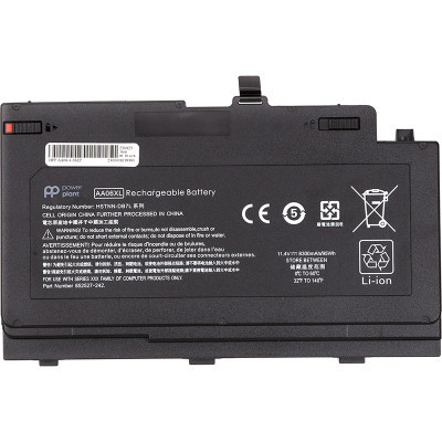 Акумулятор до ноутбука HP ZBook 17 G4 (AA06XL) 11.4V 8300mAh PowerPlant (NB462193)