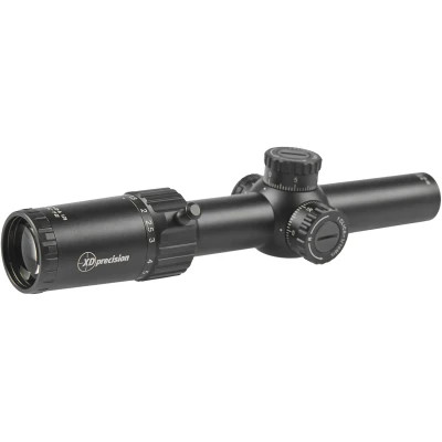Оптичний приціл XD Precision Black-C.Q.B F2 1-6x24 сітка BDC (XDCQBF2)