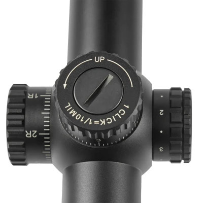 Оптичний приціл XD Precision Black-C.Q.B F2 1-6x24 сітка BDC (XDCQBF2)