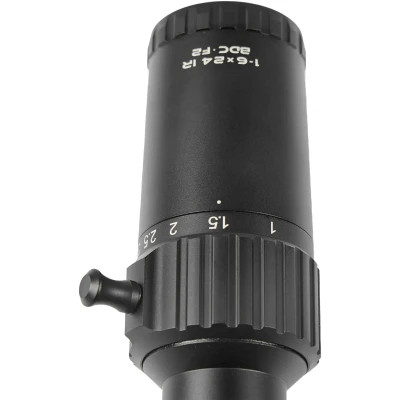 Оптичний приціл XD Precision Black-C.Q.B F2 1-6x24 сітка BDC (XDCQBF2)