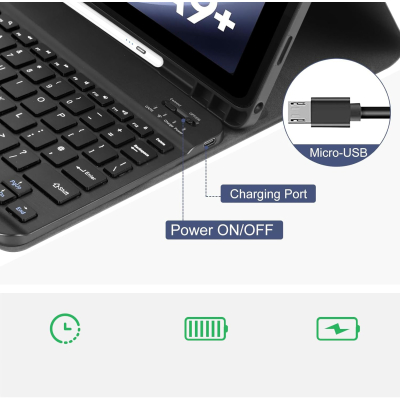 Чохол до планшета BeCover Keyboard Samsung Tab A9 SM-X115 8.7