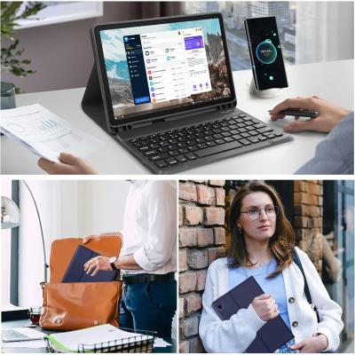 Чохол до планшета BeCover Keyboard Samsung Tab A9 SM-X115 8.7