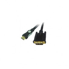 Кабель мультимедійний HDMI to DVI 18+1pin M, 3.0m Viewcon (VD 066-3м.)