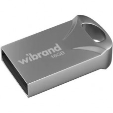 USB флеш накопичувач Wibrand 16GB Hawk Silver USB 2.0 (WI2.0/HA16M1S)