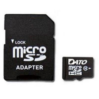 Карта пам'яті Dato 128GB microSD class 10 (DTTF128GUIC10)