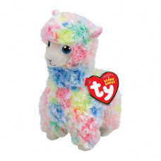 М'яка іграшка Ty Beanie Babies Різнобарвна лама Lola 15 см (41217)