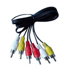 Кабель мультимедійний 3RCA to 3RCA 3.0m Atcom (10712)