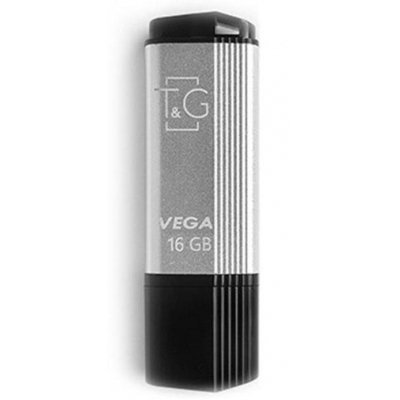 USB флеш накопичувач T&G 16GB 121 Vega Series Silver USB 2.0 (TG121-16GBSL)