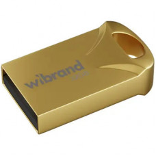 USB флеш накопичувач Wibrand 32GB Hawk Gold USB 2.0 (WI2.0/HA32M1G)