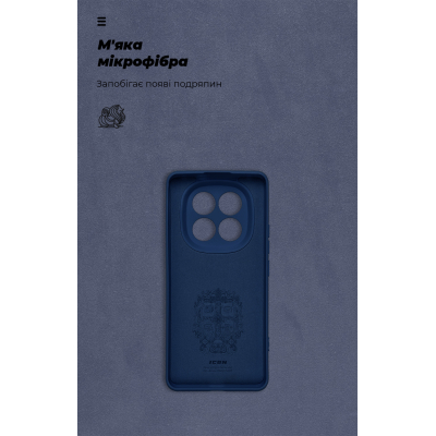 Чохол до мобільного телефона Armorstandart ICON Xiaomi Redmi Note 14 Pro+ 5G Camera cover Dark Blue (ARM79832)