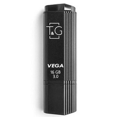 USB флеш накопичувач T&G 16GB 121 Vega Series Black USB 3.0 (TG121-16GB3BK)