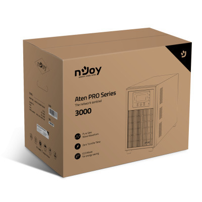 Пристрій безперебійного живлення nJoy Aten Pro 3000VA USB (PWUP-OL300AP-AZ01B)