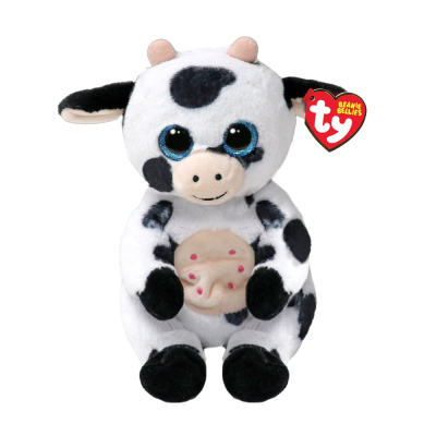 М'яка іграшка Ty Beanie bellies Корова COW 25 см (41287)