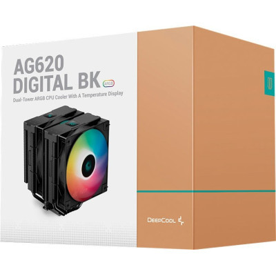 Кулер до процесора Deepcool AG620 Digital BK ARGB (R-AG620-BKADMN-G-2)