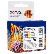 Картридж Barva HP 650 color/CZ102AE, 14 мл (IC-H650C)