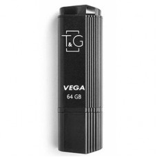 USB флеш накопичувач T&G 64GB 121 Vega Series Black USB 2.0 (TG121-64GBBK)
