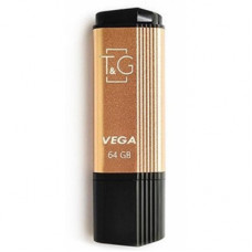 USB флеш накопичувач T&G 64GB 121 Vega Series Gold USB 2.0 (TG121-64GBGD)