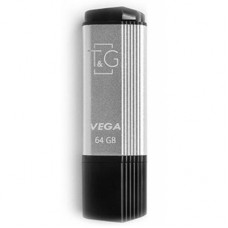 USB флеш накопичувач T&G 64GB 121 Vega Series Silver USB 2.0 (TG121-64GBSL)