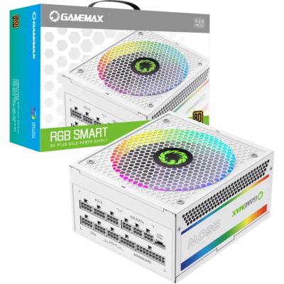 Блок живлення Gamemax 850W (RGB850 PRO WH)