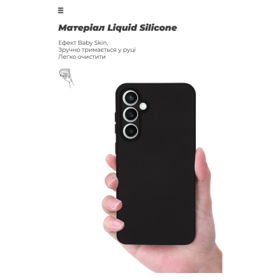 Чохол до мобільного телефона Armorstandart ICON Case Samsung S23FE 5G Camera cover Black (ARM69628)