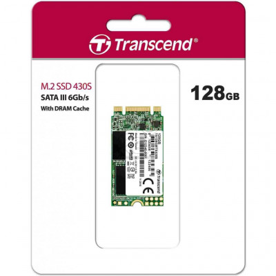 Накопичувач SSD M.2 2242 128GB Transcend (TS128GMTS430S)