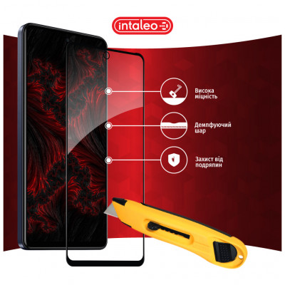 Скло захисне Intaleo Full Glue Tecno Spark 10 Pro (1283126580628)