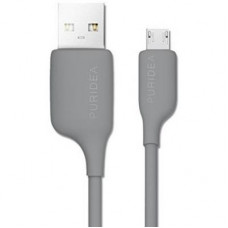 Дата кабель USB 2.0 AM to Micro 5P 1.2m grey Puridea (L02-USB Grey)